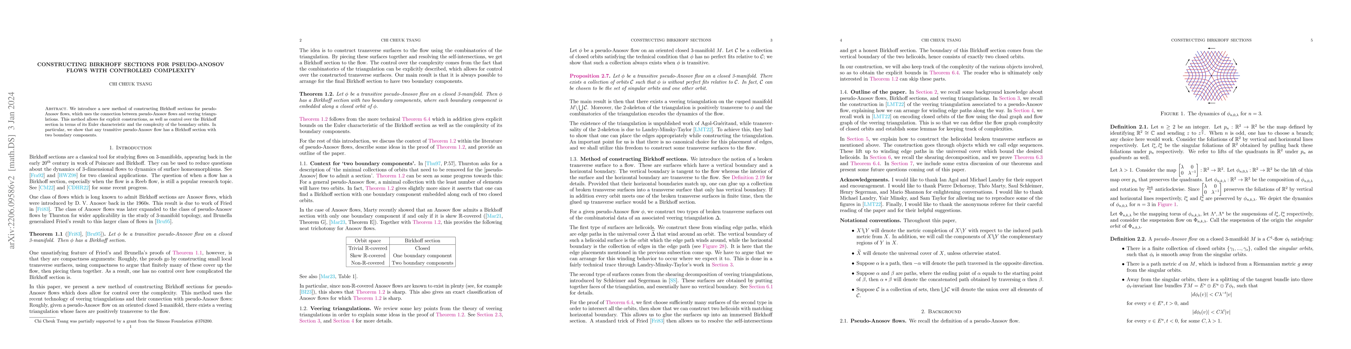 Thumbnail for Constructing Birkhoff sections for pseudo-Anosov flows with controlled
  complexity