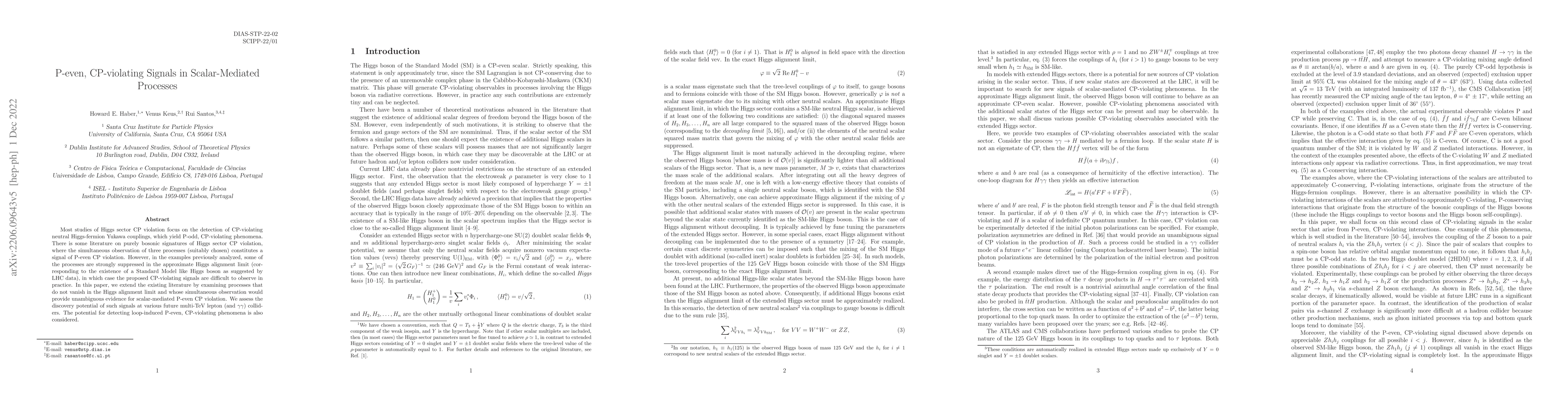 Thumbnail for P-even, CP-violating Signals in Scalar-Mediated Processes