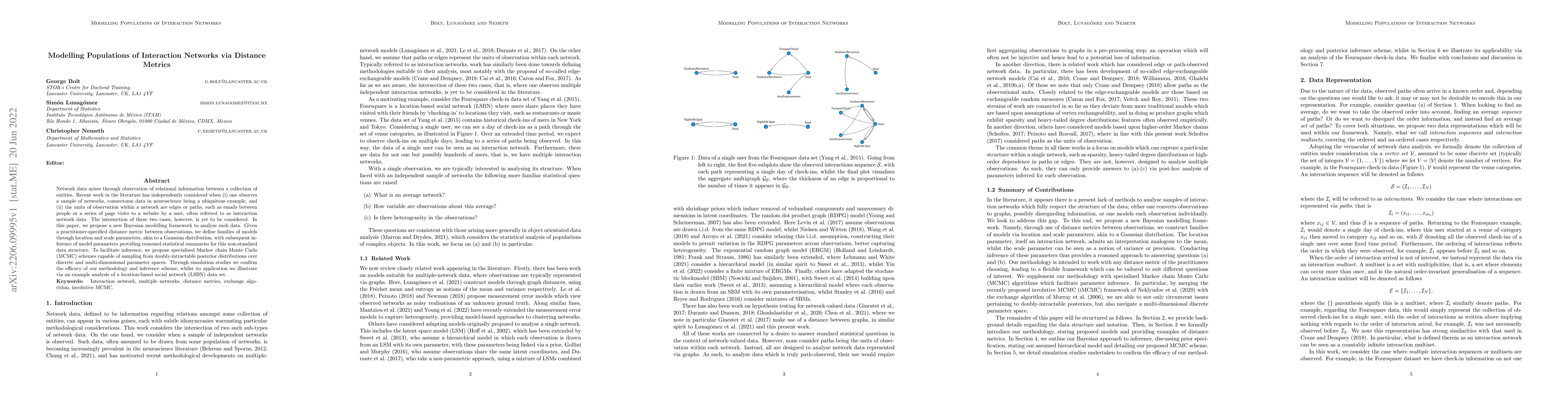 Thumbnail for Modelling Populations of Interaction Networks via Distance Metrics