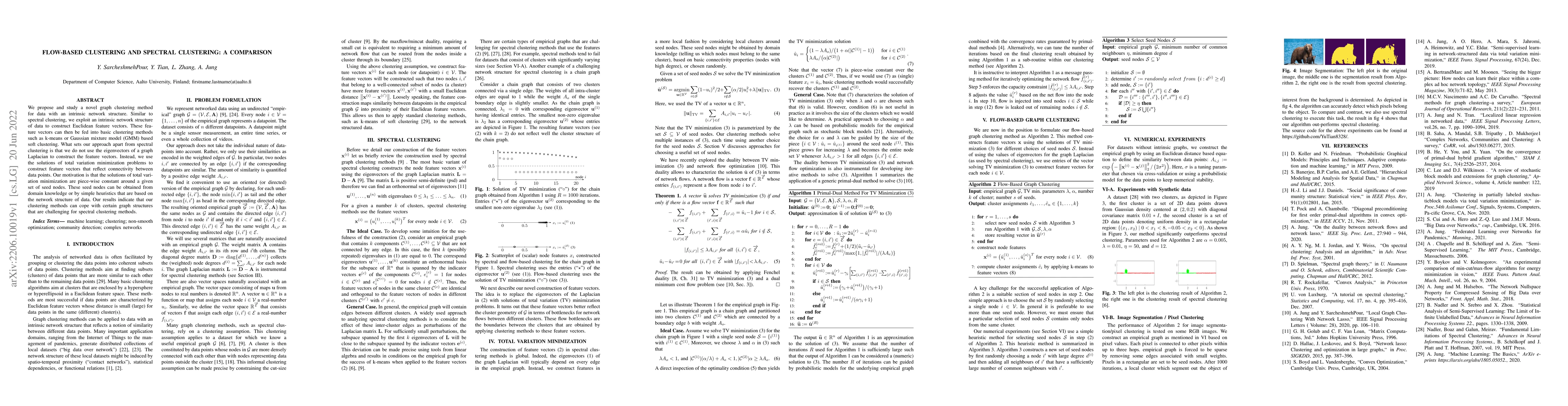 Thumbnail for flow-based clustering and spectral clustering: a comparison