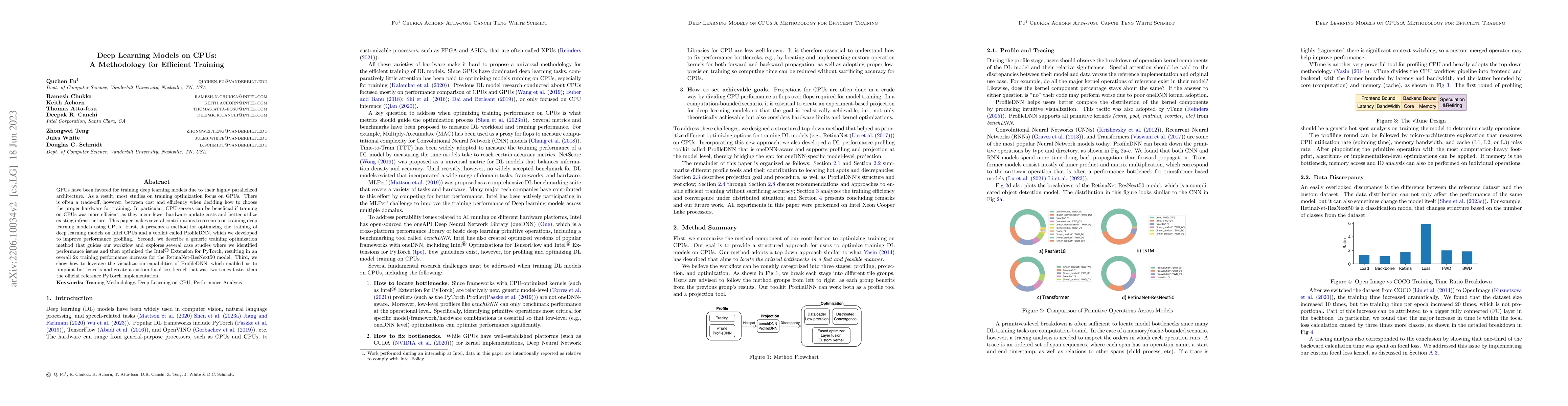 Thumbnail for Deep Learning Models on CPUs: A Methodology for Efficient Training