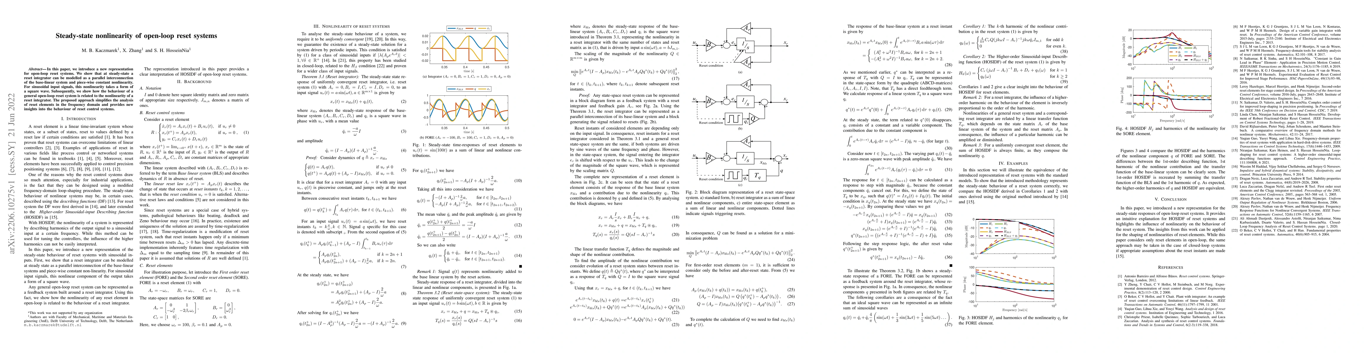Thumbnail for Steady-state nonlinearity of open-loop reset systems