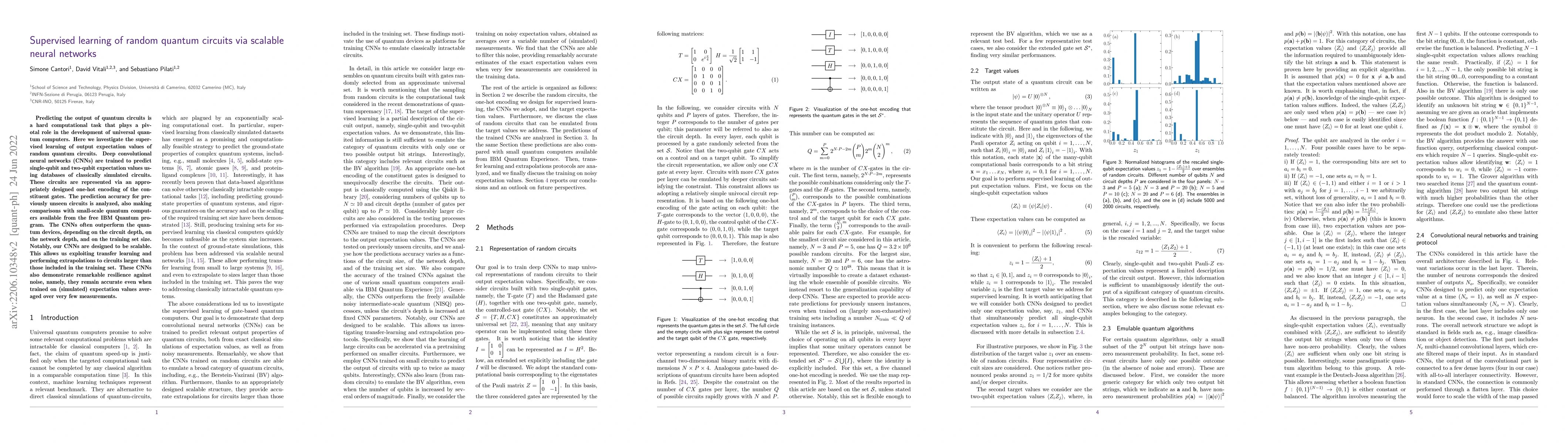 Thumbnail for Supervised learning of random quantum circuits via scalable neural
  networks