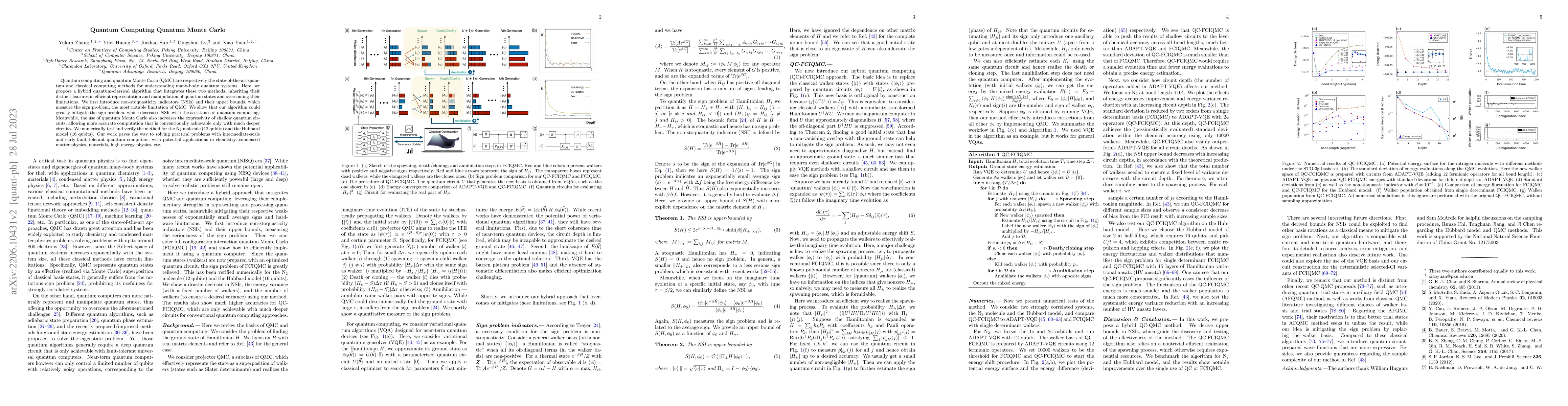 Thumbnail for Quantum Computing Quantum Monte Carlo