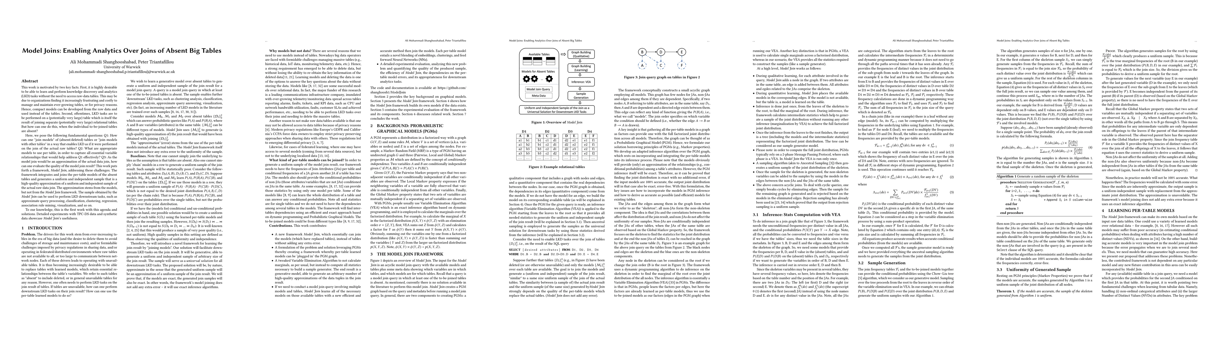 Thumbnail for Model Joins: Enabling Analytics Over Joins of Absent Big Tables