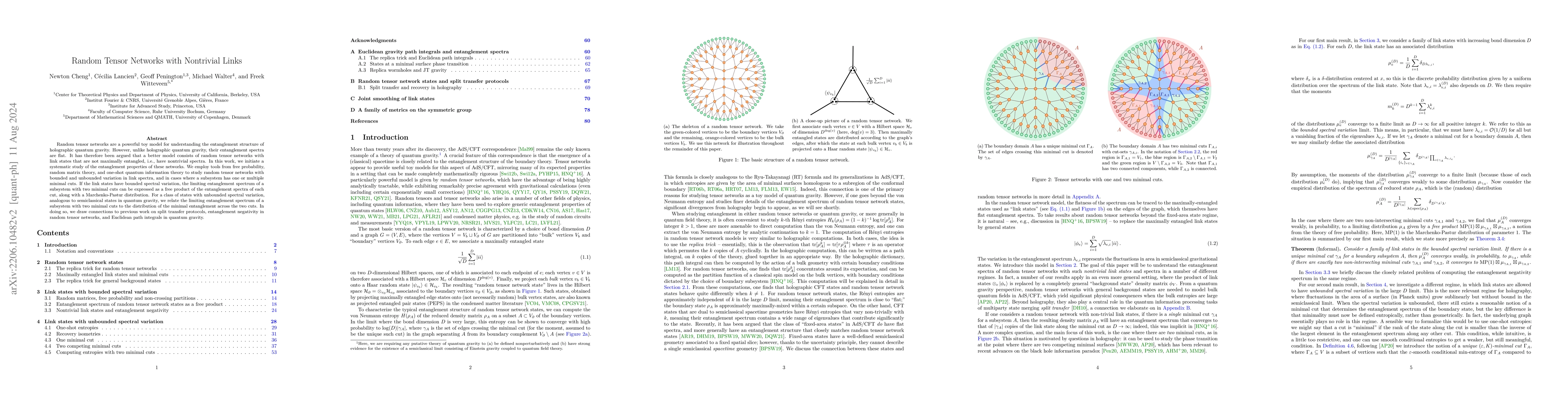Thumbnail for Random tensor networks with nontrivial links
