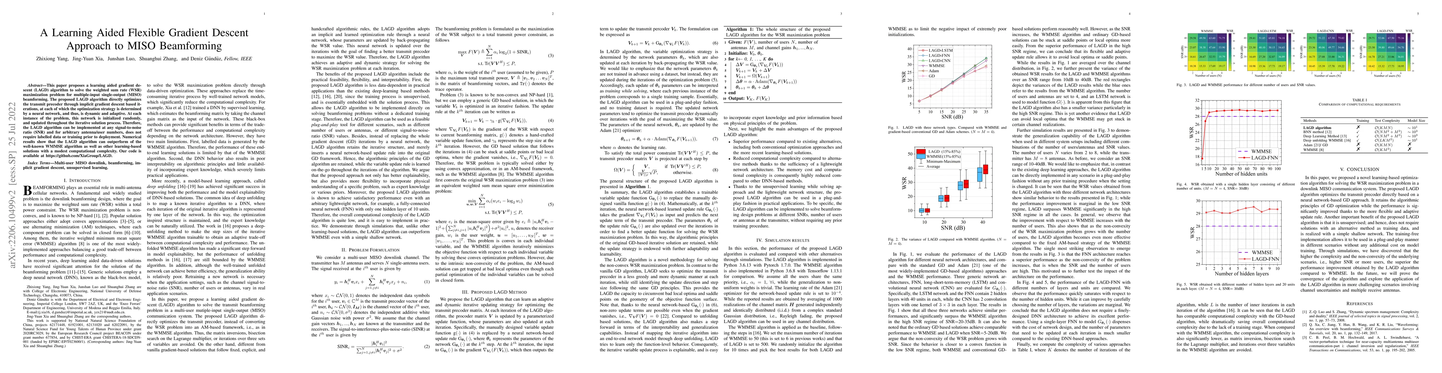 Thumbnail for A Learning Aided Flexible Gradient Descent Approach to MISO Beamforming