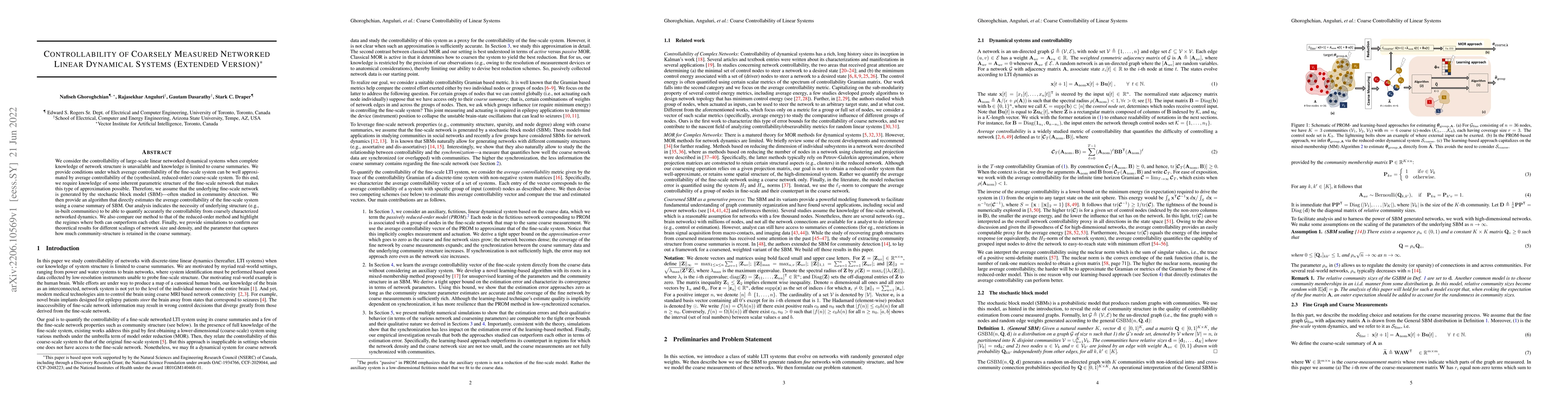 Thumbnail for Controllability of Coarsely Measured Networked Linear Dynamical Systems
  (Extended Version)