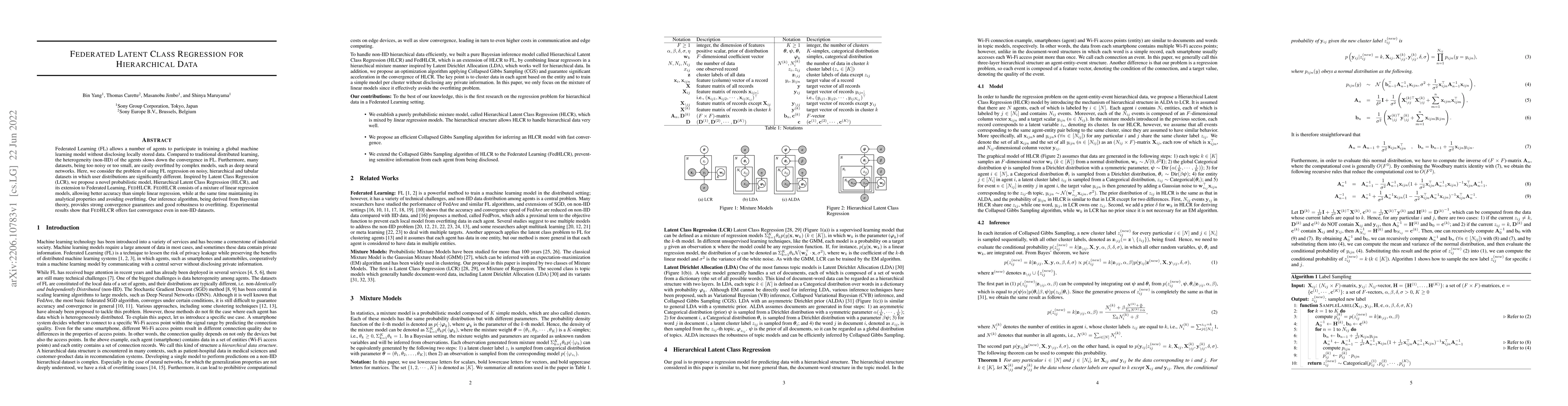 Thumbnail for Federated Latent Class Regression for Hierarchical Data
