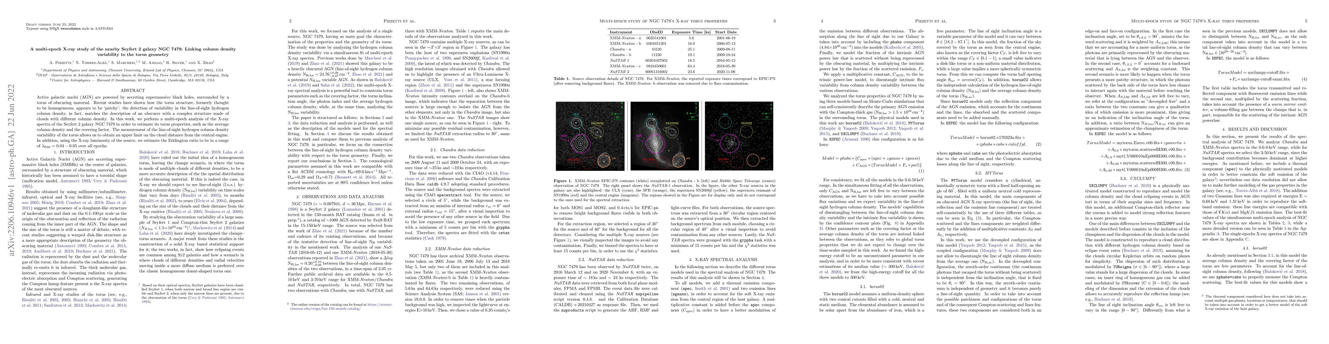 Thumbnail for A multi-epoch X-ray study of the nearby Seyfert 2 galaxy NGC 7479:
  Linking column density variability to the torus geometry