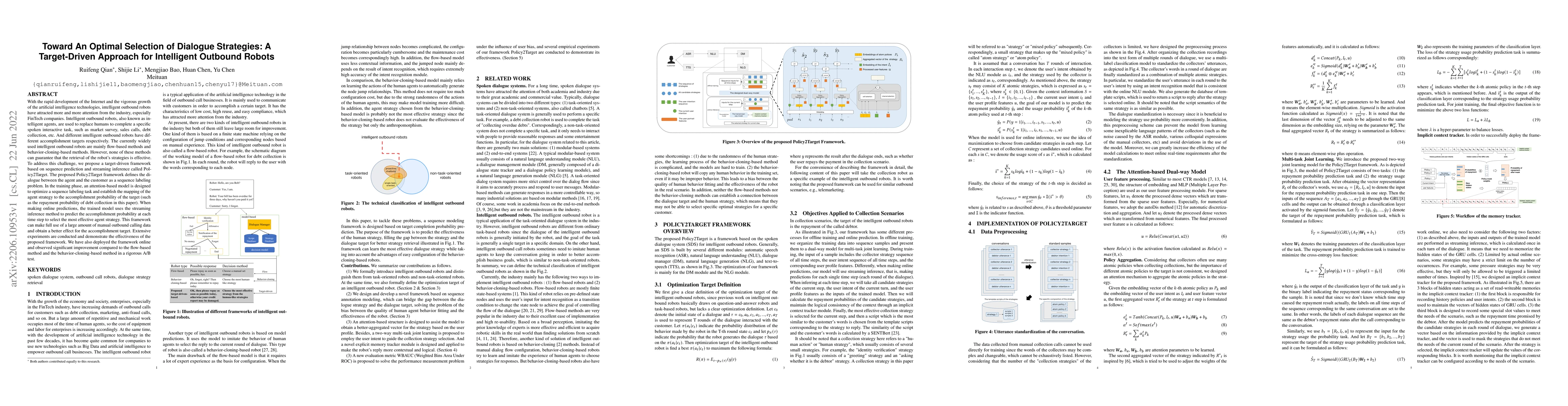 Thumbnail for Toward An Optimal Selection of Dialogue Strategies: A Target-Driven
  Approach for Intelligent Outbound Robots