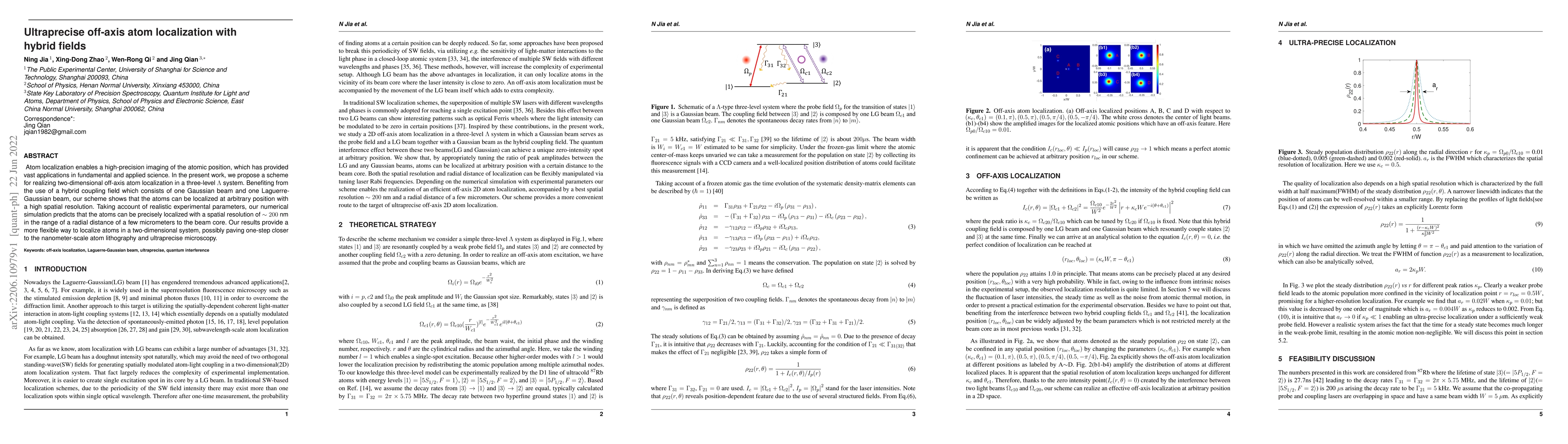 Thumbnail for Ultraprecise off-axis atom localization with hybrid fields