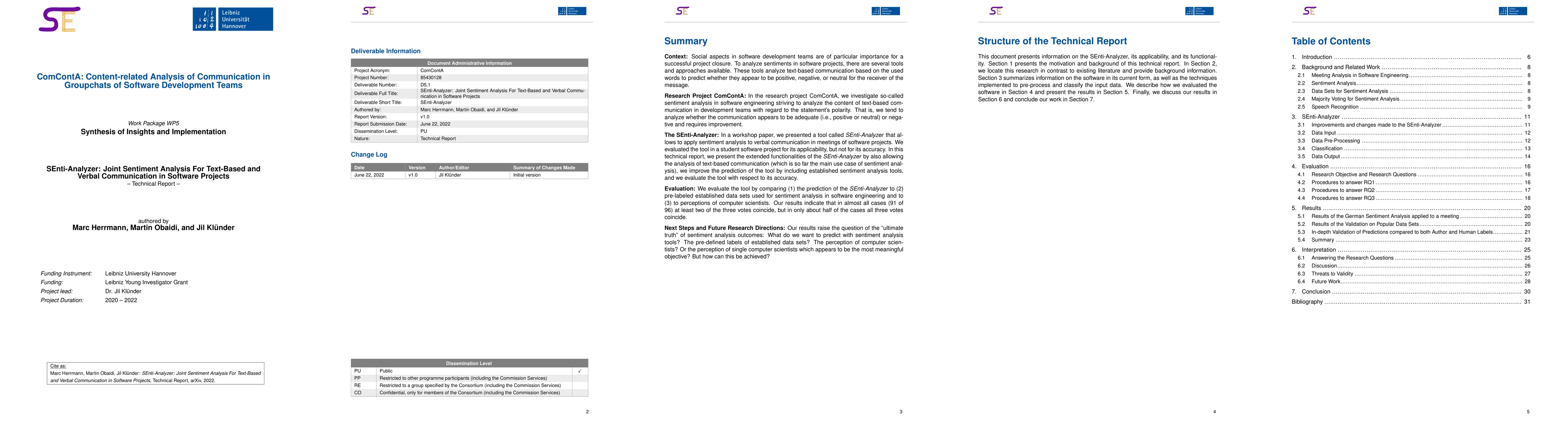 Thumbnail for SEnti-Analyzer: Joint Sentiment Analysis For Text-Based and Verbal
  Communication in Software Projects