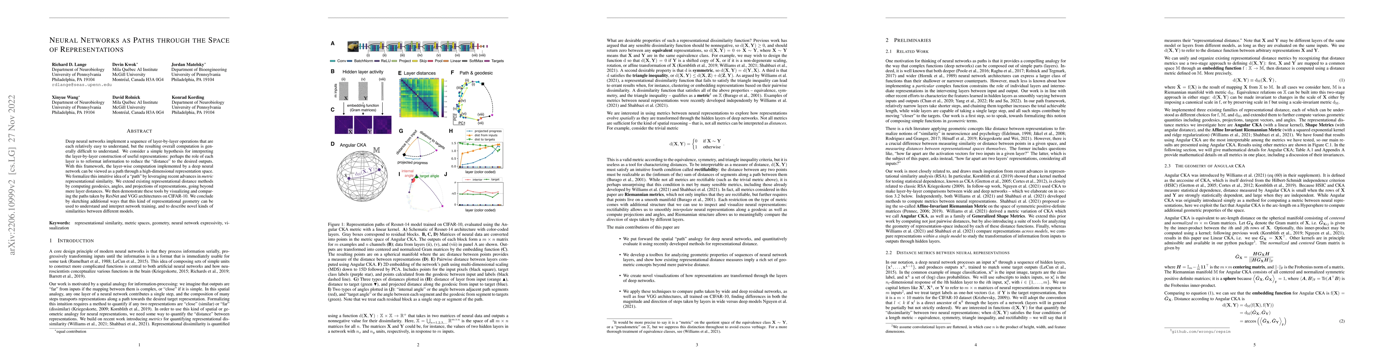 Thumbnail for Neural Networks as Paths through the Space of Representations