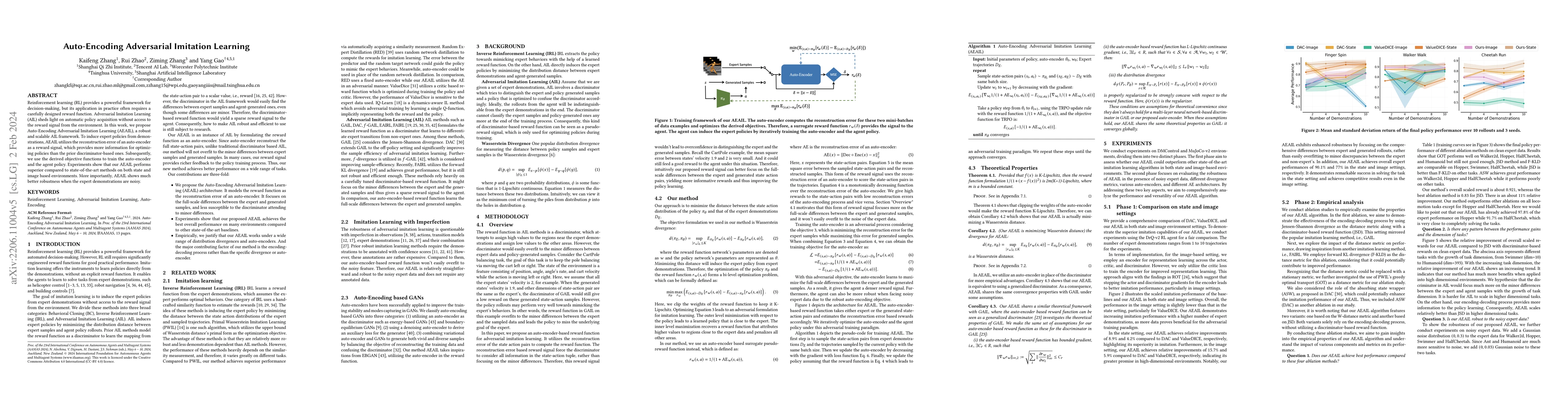Thumbnail for Auto-Encoding Adversarial Imitation Learning