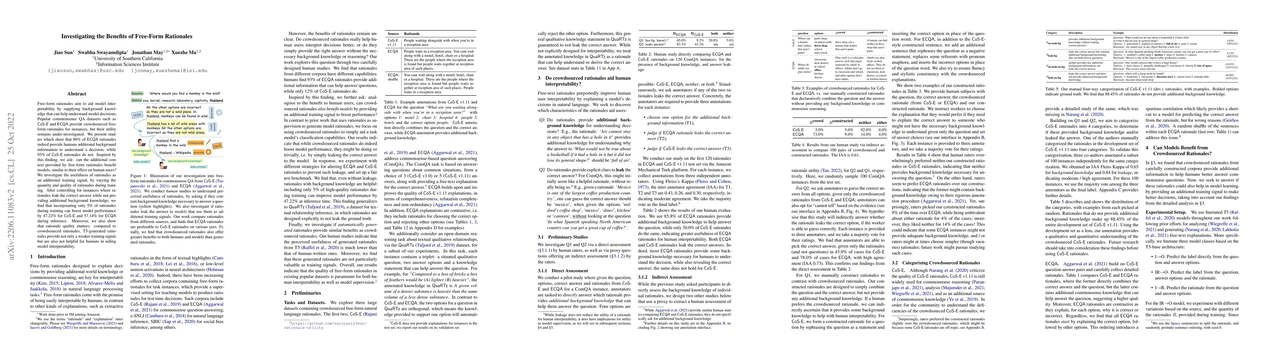 Thumbnail for Investigating the Benefits of Free-Form Rationales