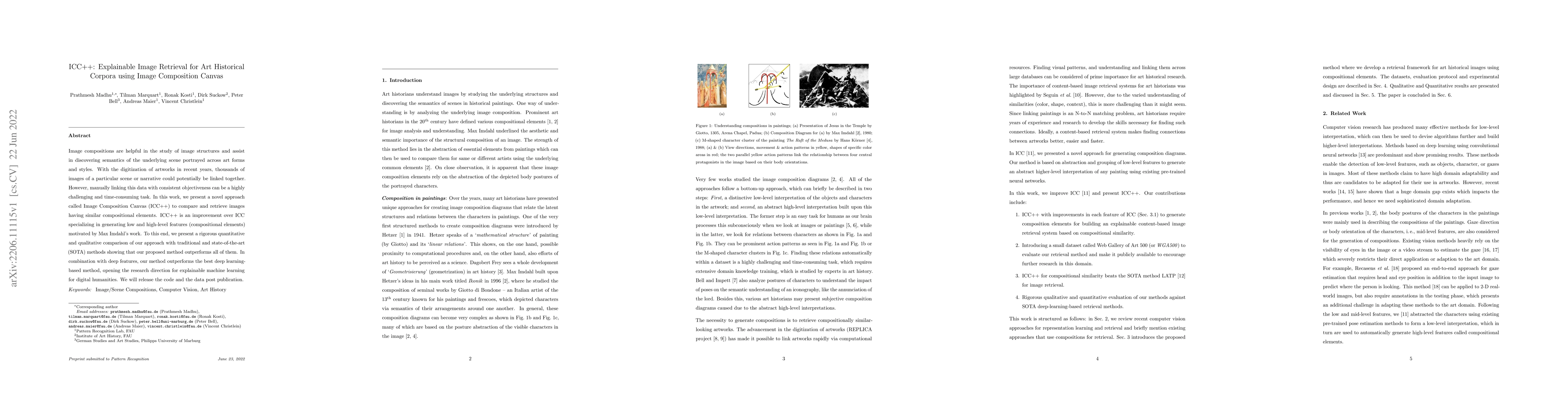 Thumbnail for ICC++: Explainable Image Retrieval for Art Historical Corpora using
  Image Composition Canvas