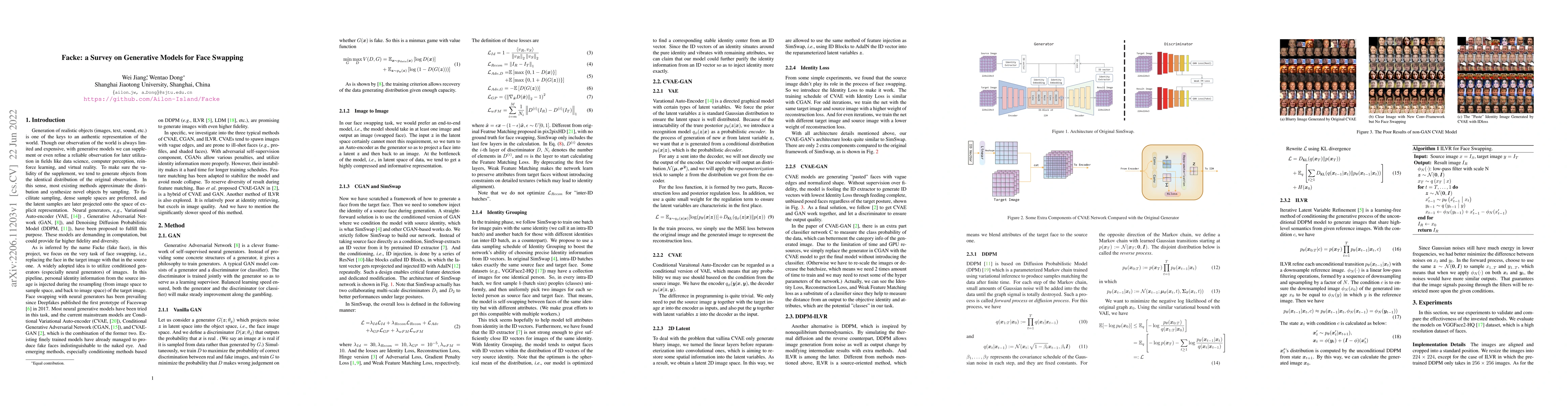 Thumbnail for Facke: a Survey on Generative Models for Face Swapping