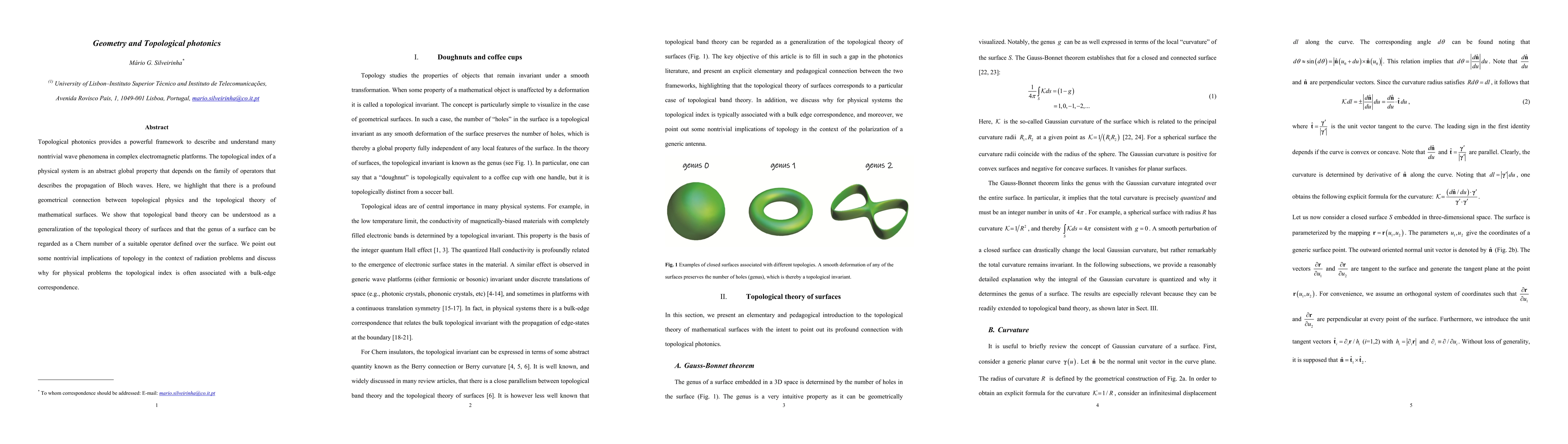 Thumbnail for Geometry and Topological photonics