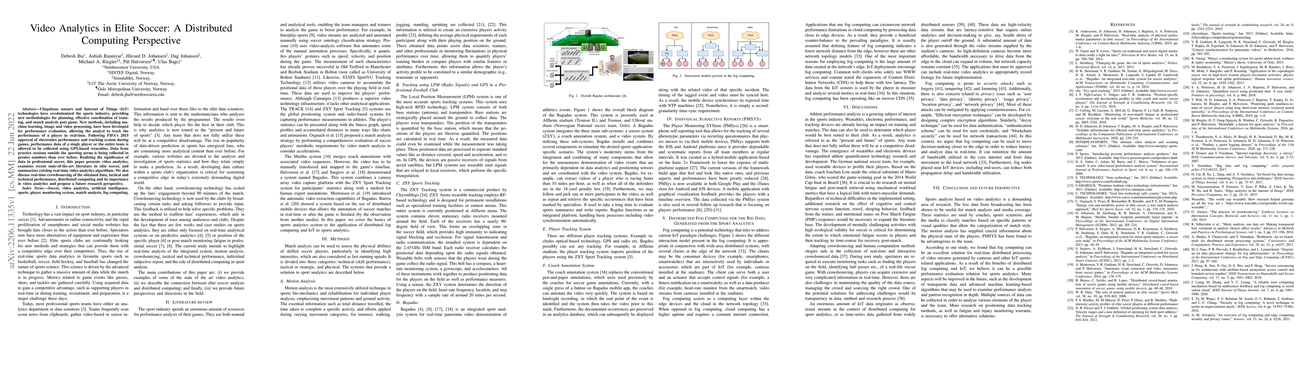 Thumbnail for Video Analytics in Elite Soccer: A Distributed Computing Perspective