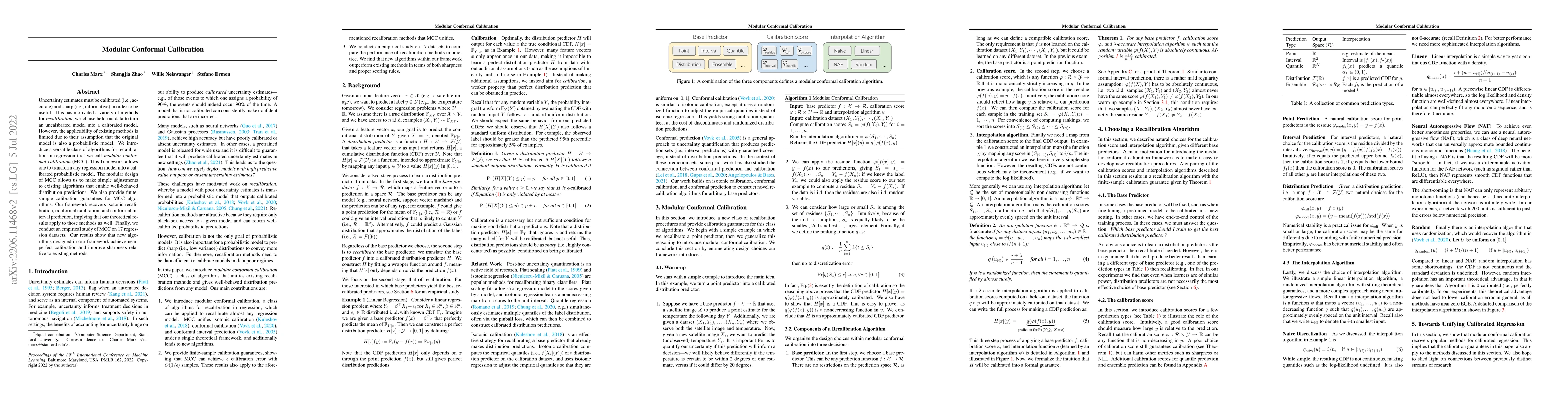 Thumbnail for Modular Conformal Calibration