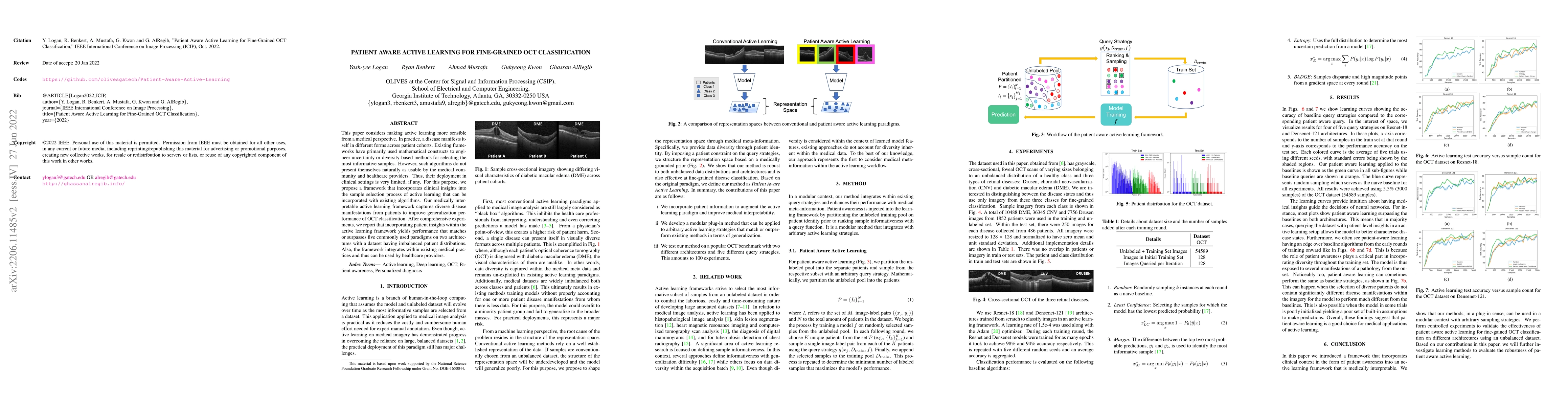 Thumbnail for Patient Aware Active Learning for Fine-Grained OCT Classification
