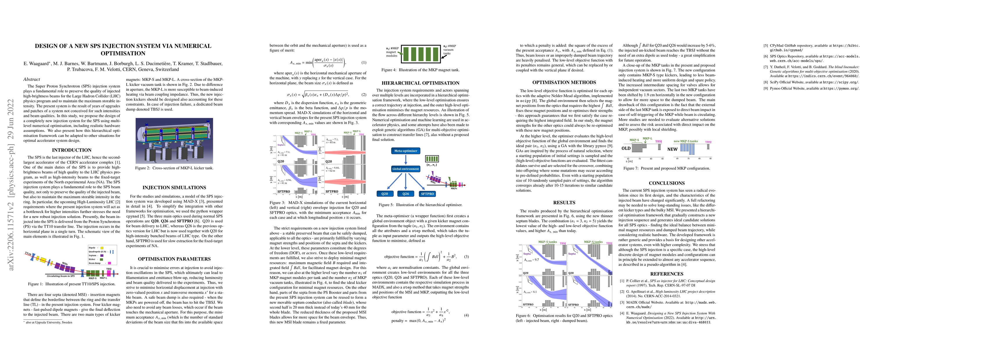 Thumbnail for Design of a new SPS injection system via numerical optimisation
