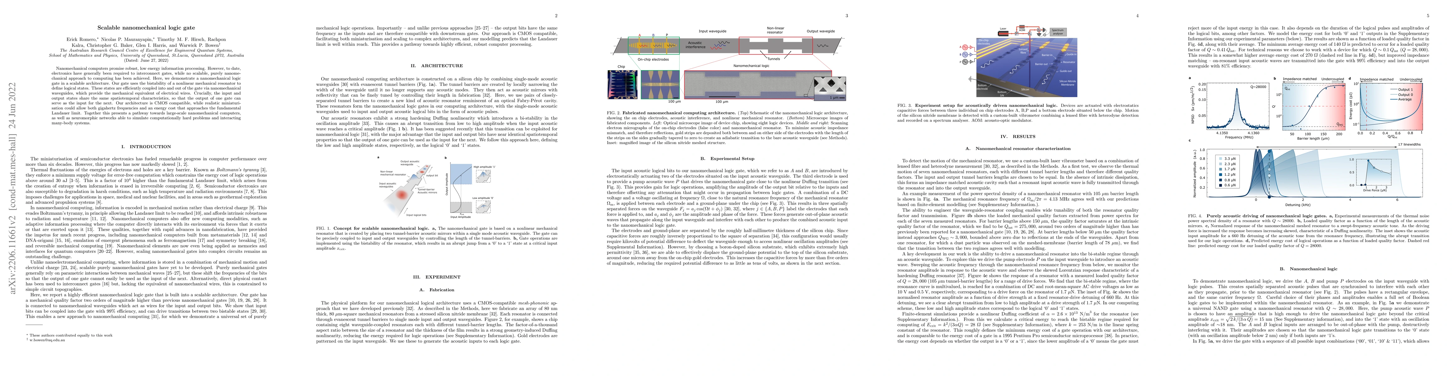 Thumbnail for Scalable nanomechanical logic gate