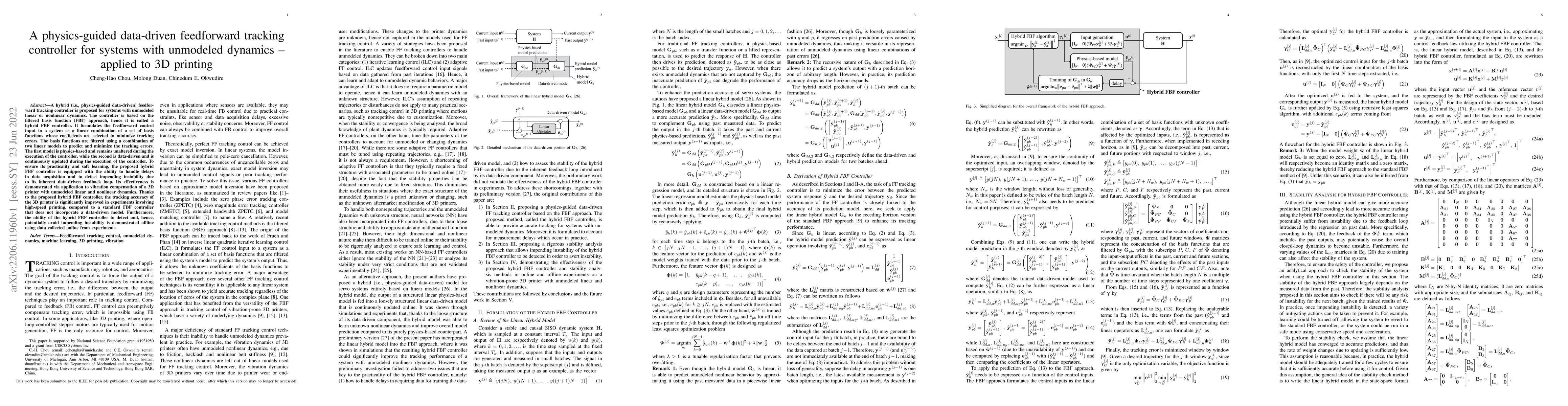 Thumbnail for A physics-guided data-driven feedforward tracking controller for systems
  with unmodeled dynamics -- applied to 3D printing