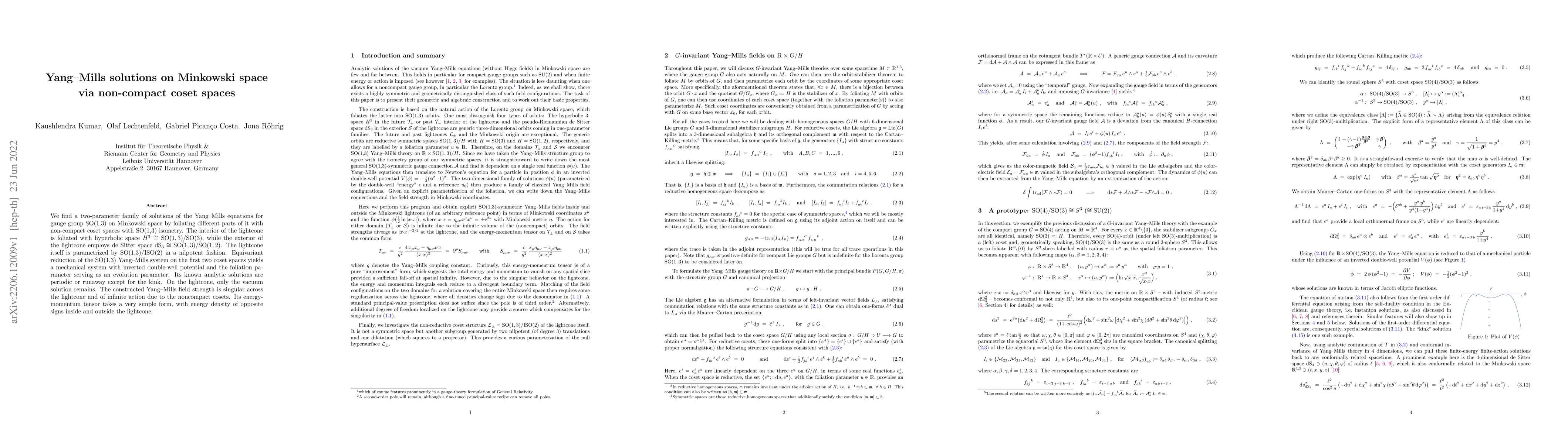 Thumbnail for Yang-Mills solutions on Minkowski space via non-compact coset spaces