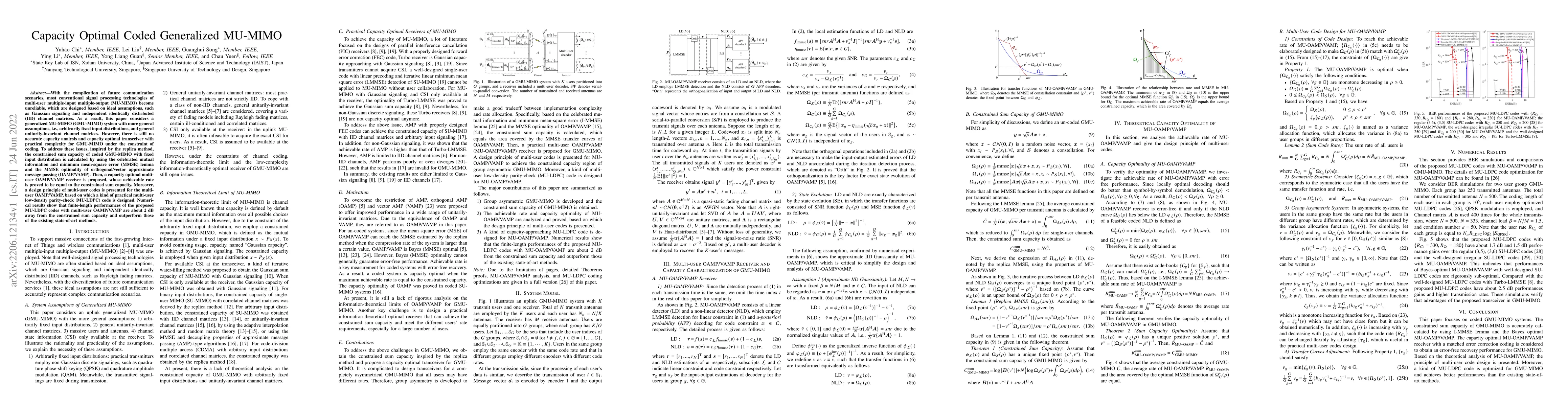 Thumbnail for Capacity Optimal Coded Generalized MU-MIMO