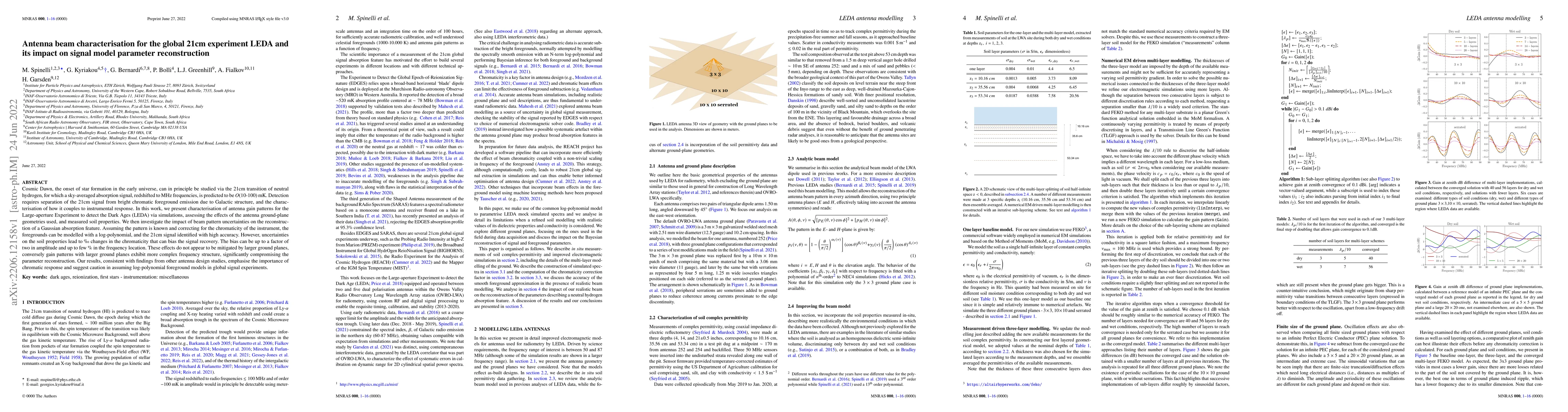 Thumbnail for Antenna beam characterisation for the global 21cm experiment LEDA and
  its impact on signal model parameter reconstruction
