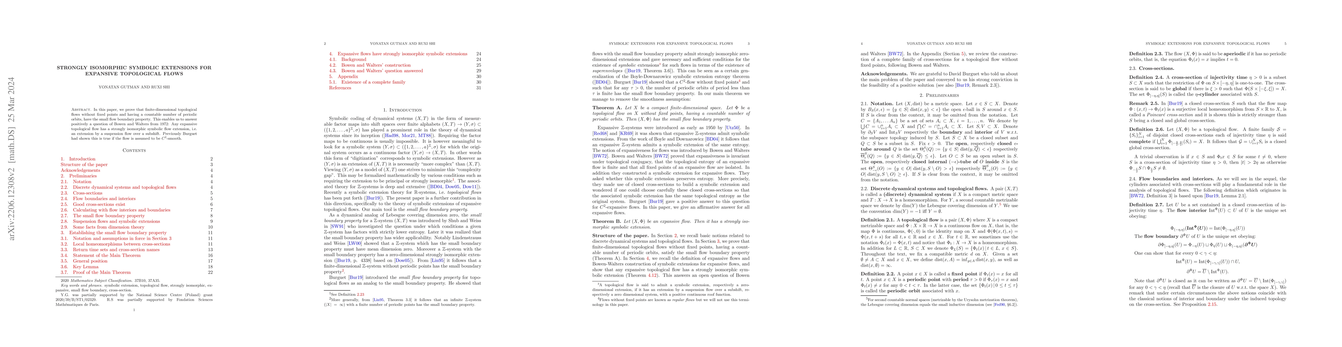 Thumbnail for Strongly isomorphic symbolic extensions for expansive topological flows