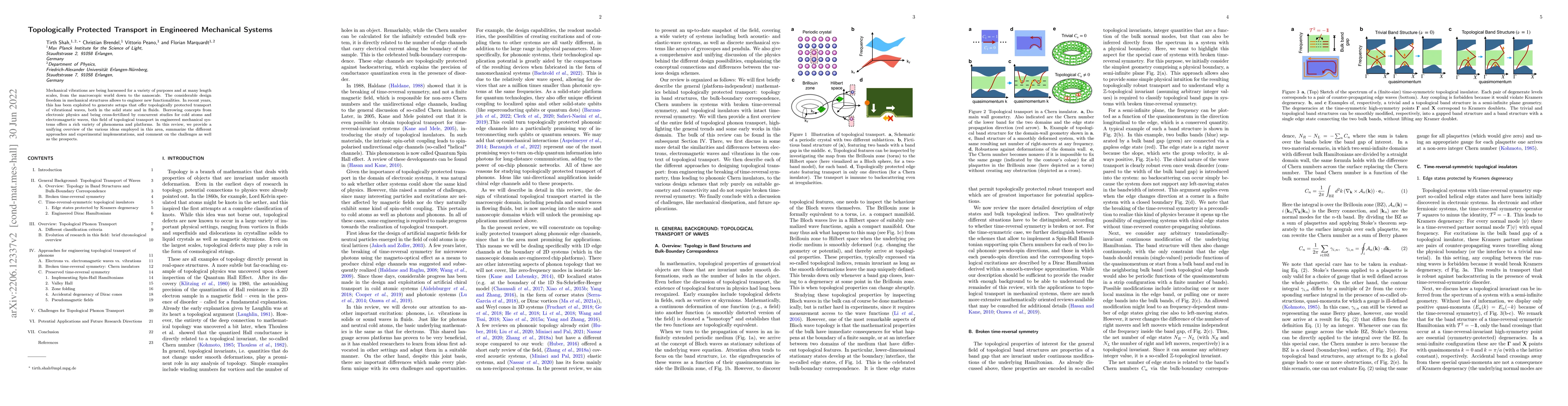 Thumbnail for Topologically Protected Transport in Engineered Mechanical Systems