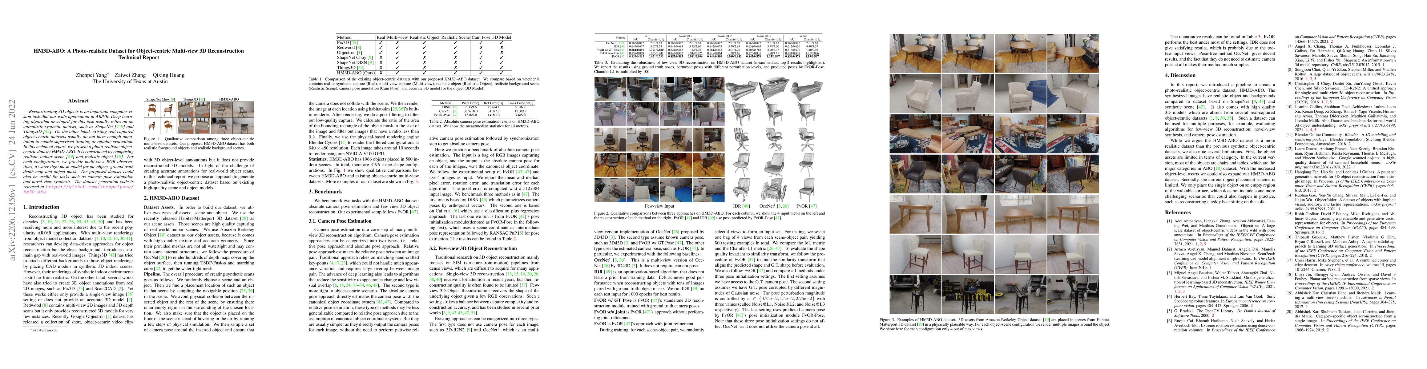 Thumbnail for HM3D-ABO: A Photo-realistic Dataset for Object-centric Multi-view 3D
  Reconstruction