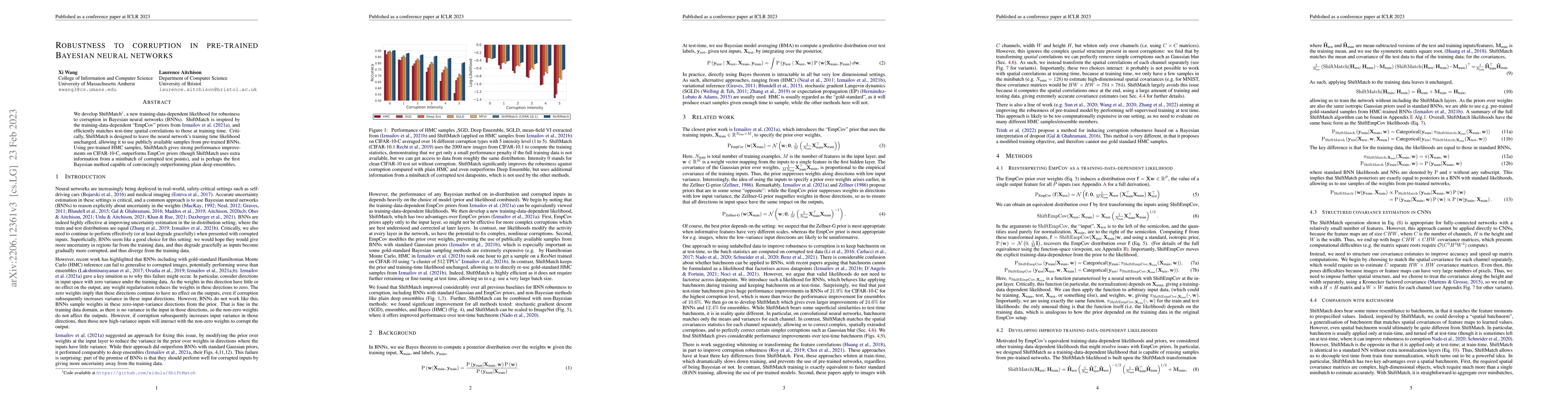 Thumbnail for Robustness to corruption in pre-trained Bayesian neural networks