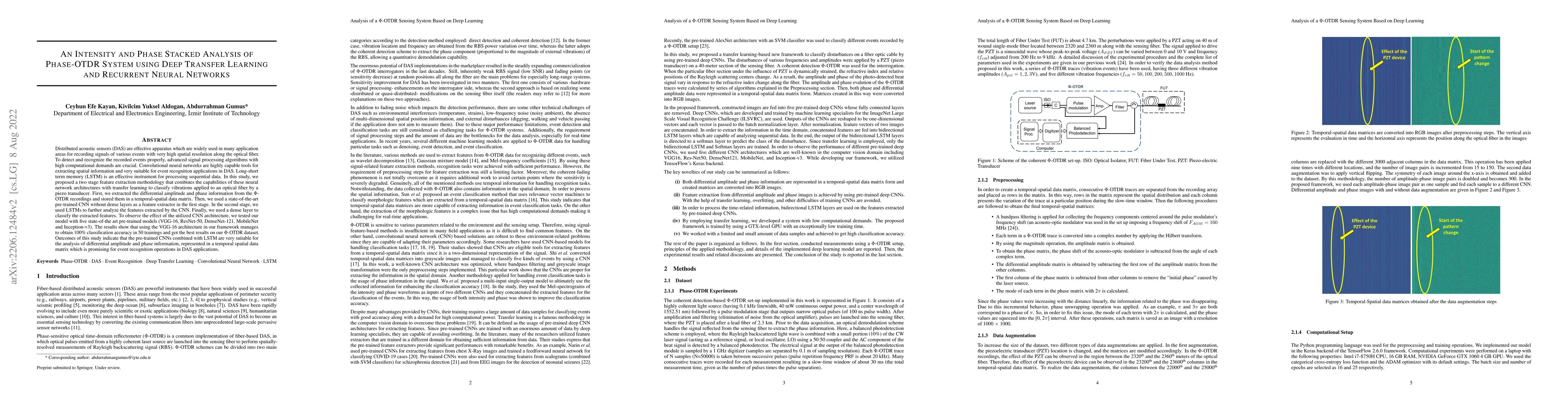 Thumbnail for An Intensity and Phase Stacked Analysis of Phase-OTDR System using Deep
  Transfer Learning and Recurrent Neural Networks