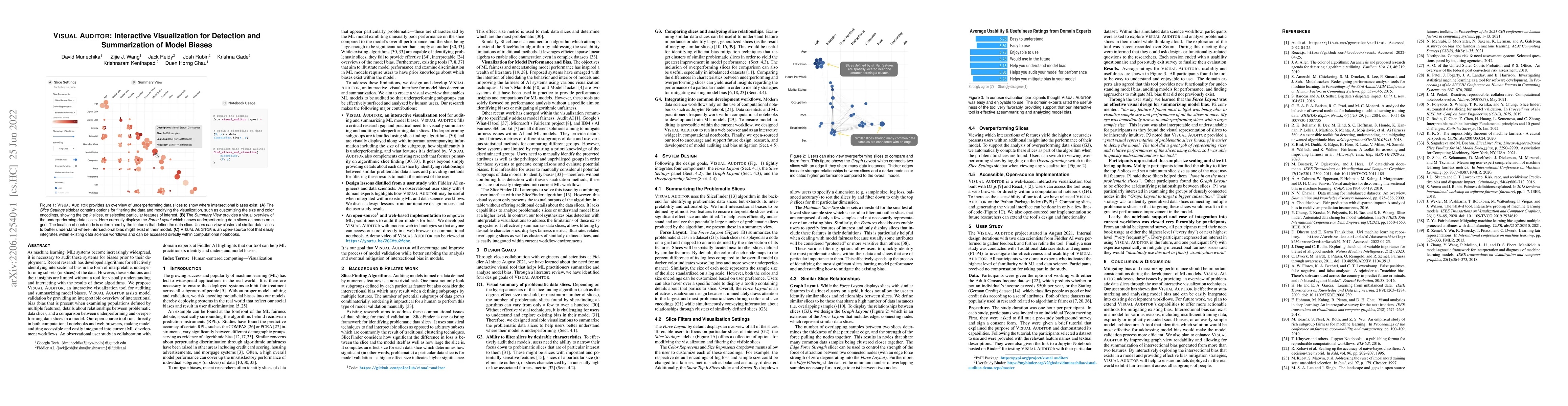 Thumbnail for Visual Auditor: Interactive Visualization for Detection and
  Summarization of Model Biases