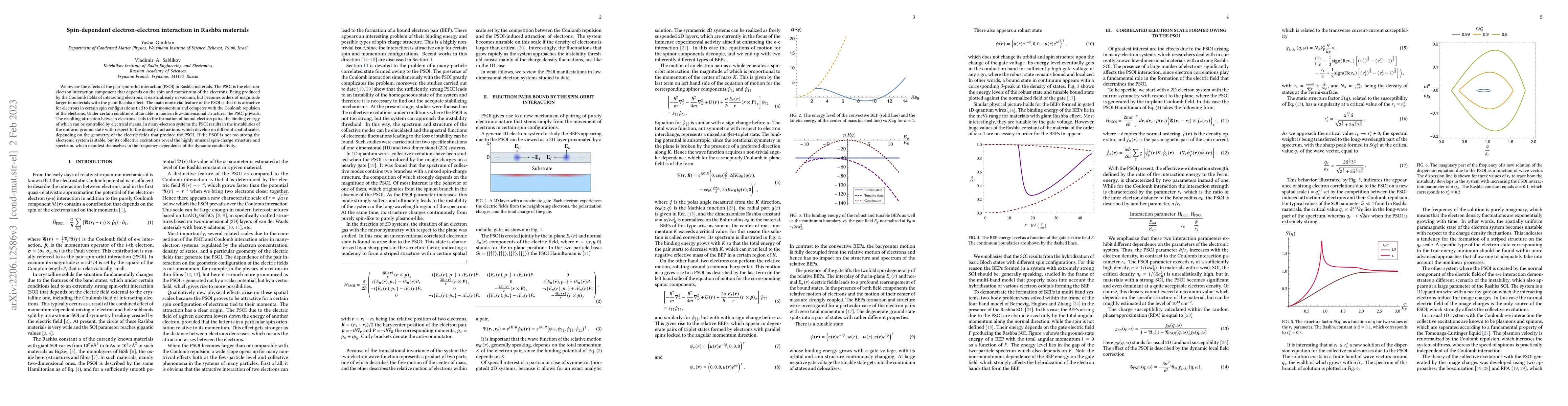 Thumbnail for Spin-dependent electron-electron interaction in Rashba materials