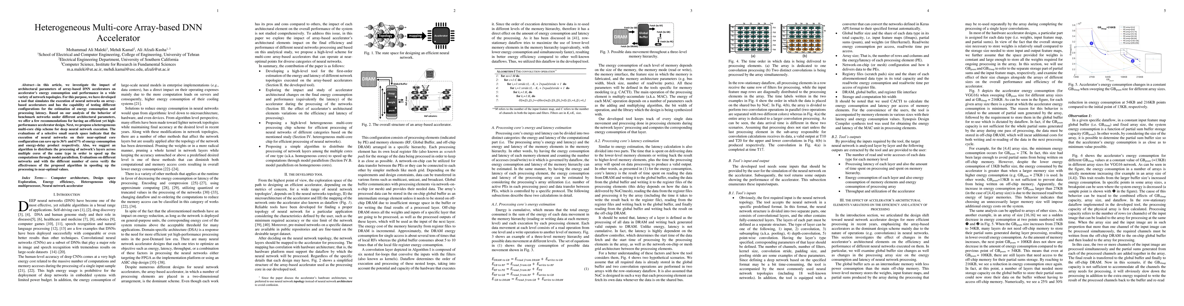 Thumbnail for Heterogeneous Multi-core Array-based DNN Accelerator