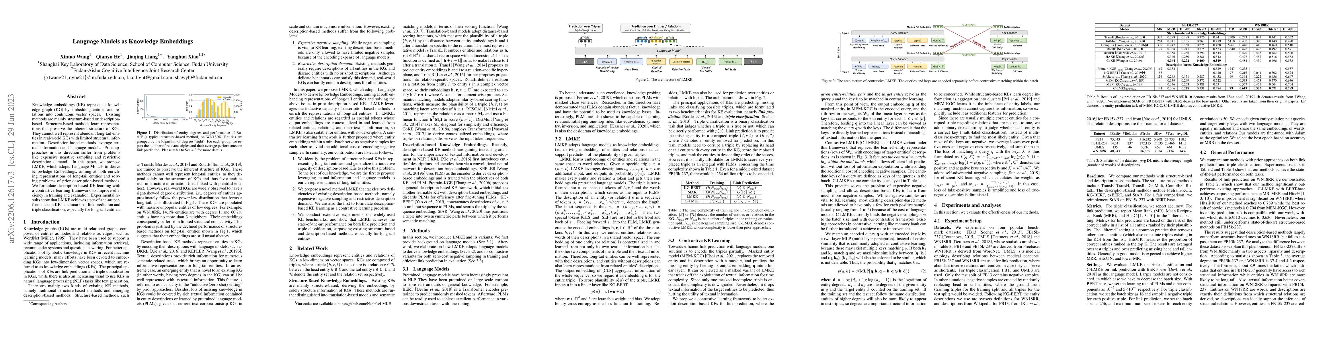 Thumbnail for Language Models as Knowledge Embeddings