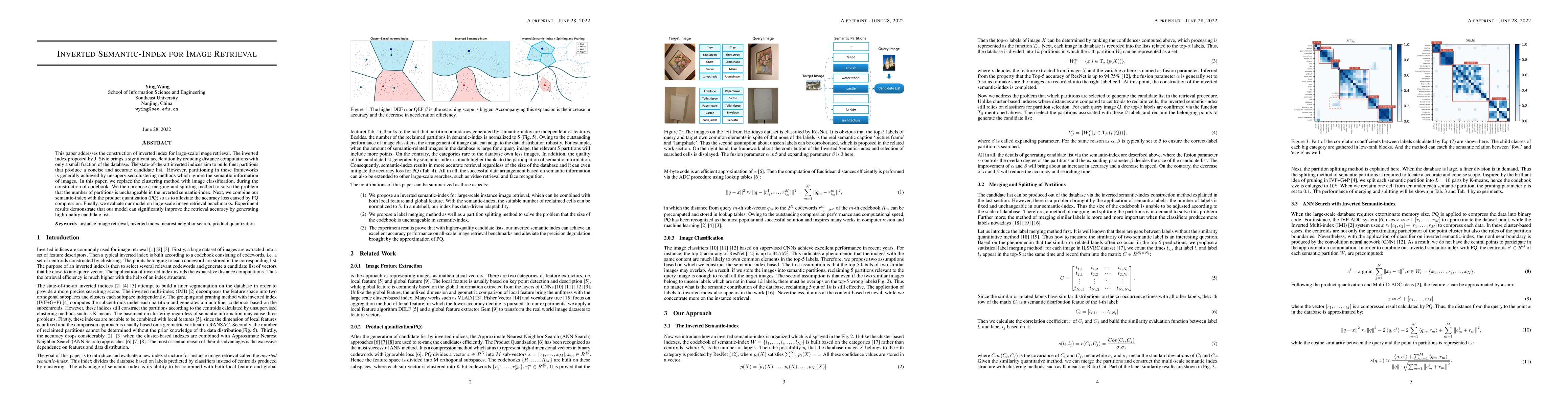 Thumbnail for Inverted Semantic-Index for Image Retrieval