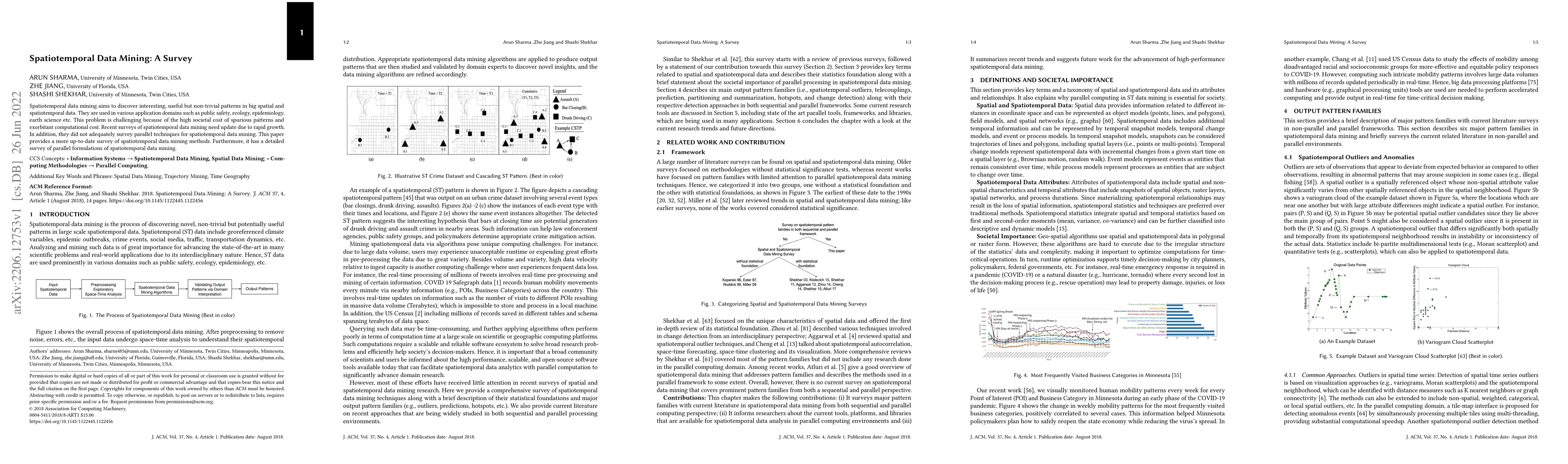 Thumbnail for Spatiotemporal Data Mining: A Survey