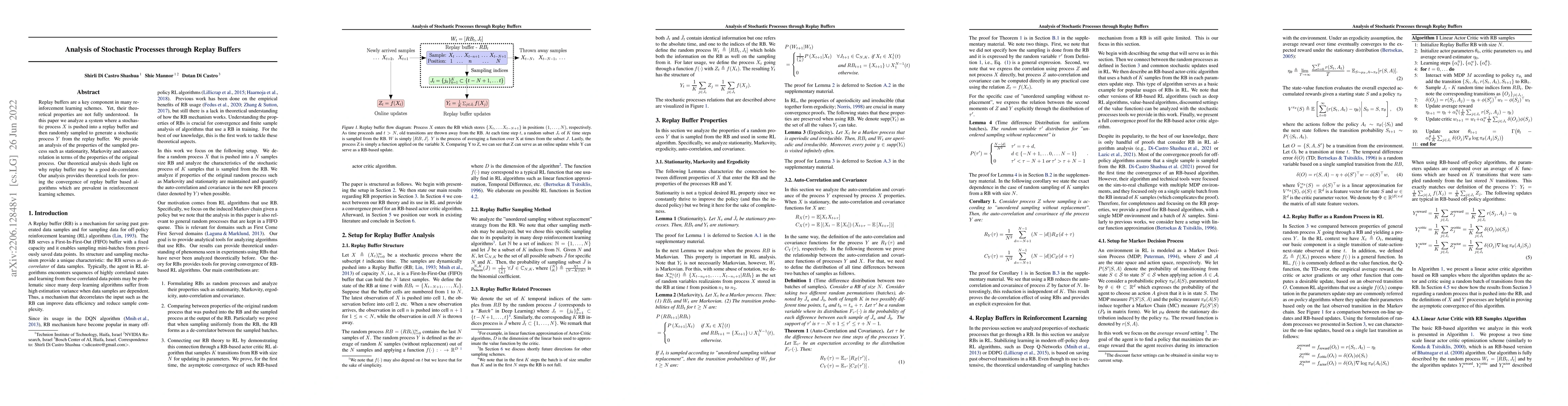 Thumbnail for Analysis of Stochastic Processes through Replay Buffers