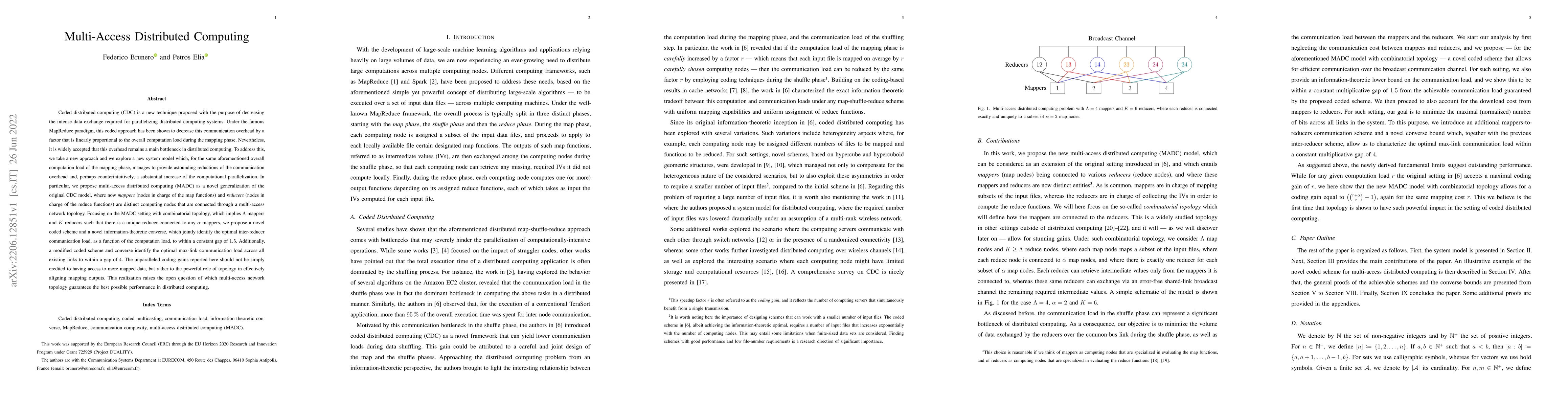 Thumbnail for Multi-Access Distributed Computing