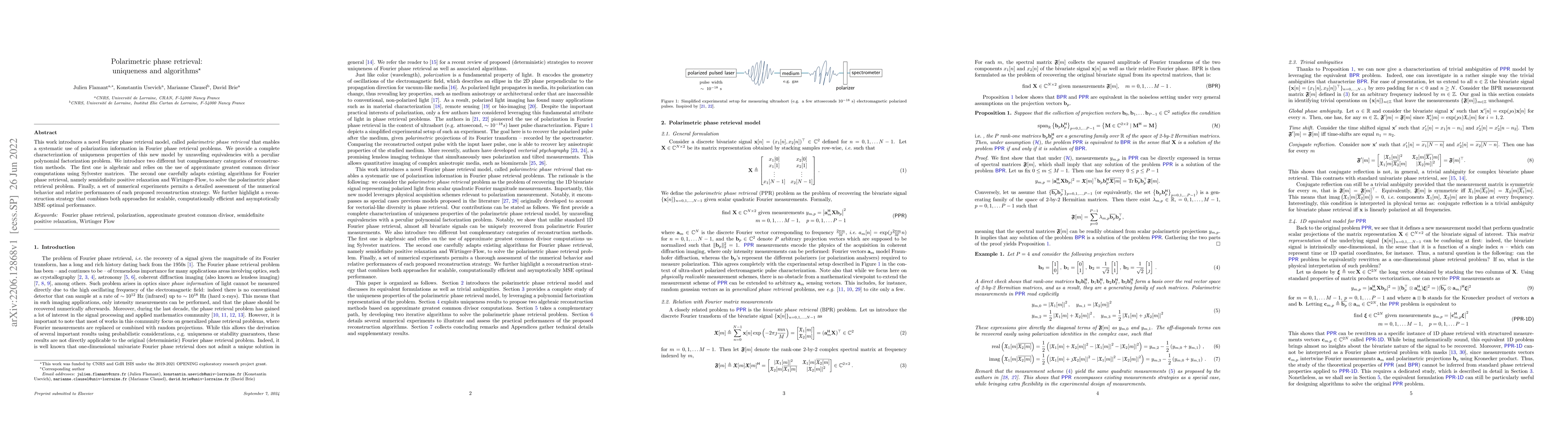 Thumbnail for Polarimetric phase retrieval: uniqueness and algorithms