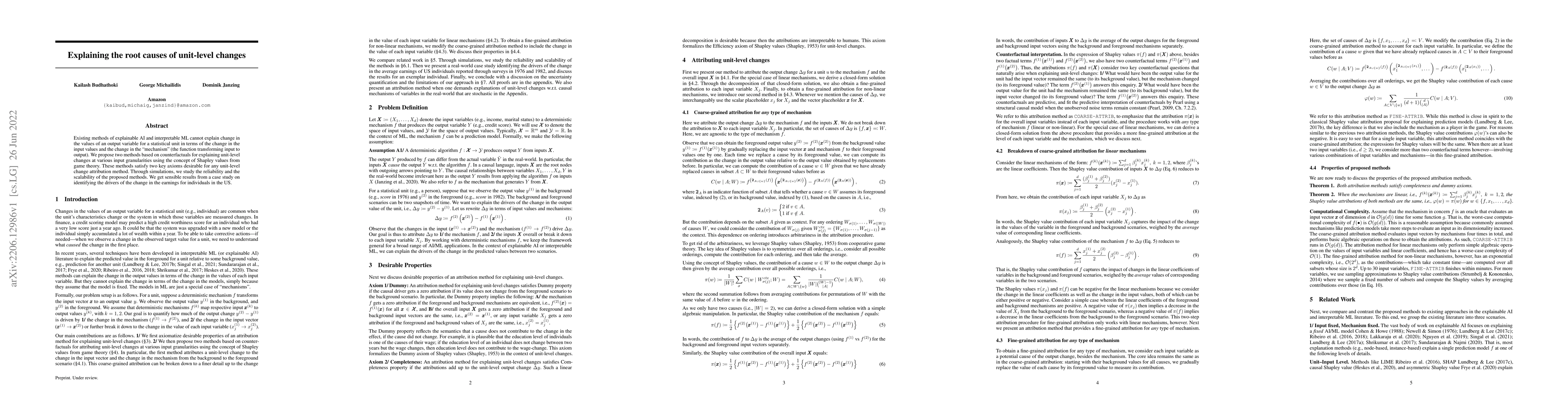Thumbnail for Explaining the root causes of unit-level changes
