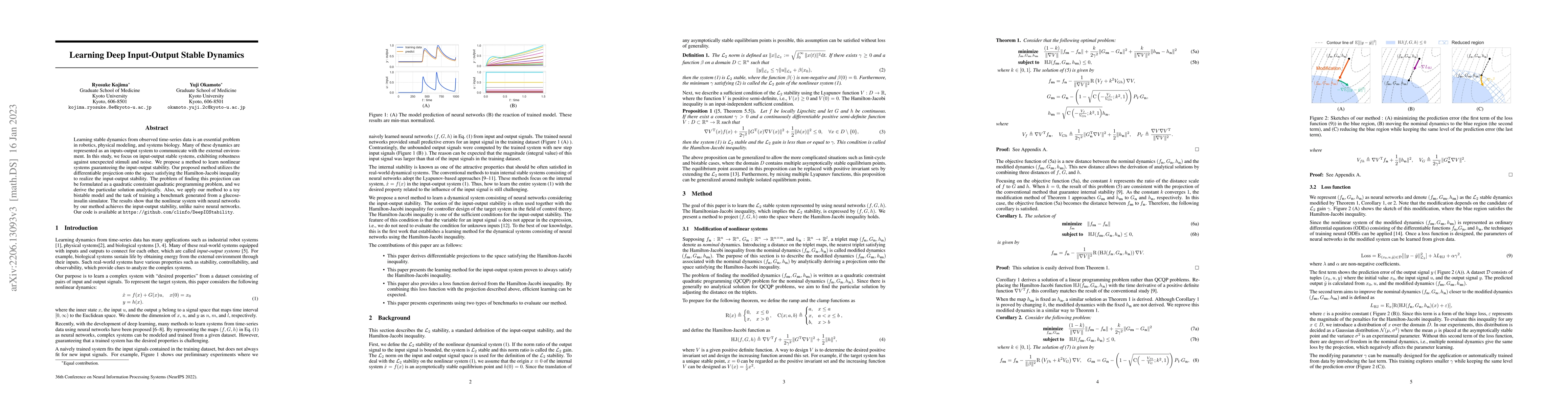 Thumbnail for Learning Deep Input-Output Stable Dynamics