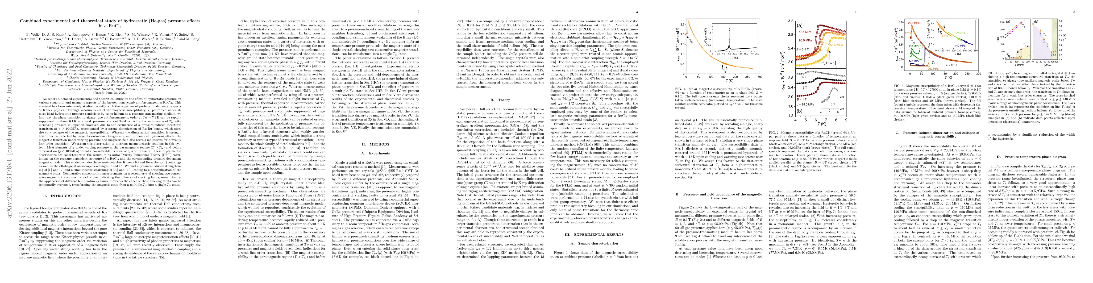 Thumbnail for Combined experimental and theoretical study of hydrostatic (He-gas)
  pressure effects in $\alpha$-RuCl$_3$