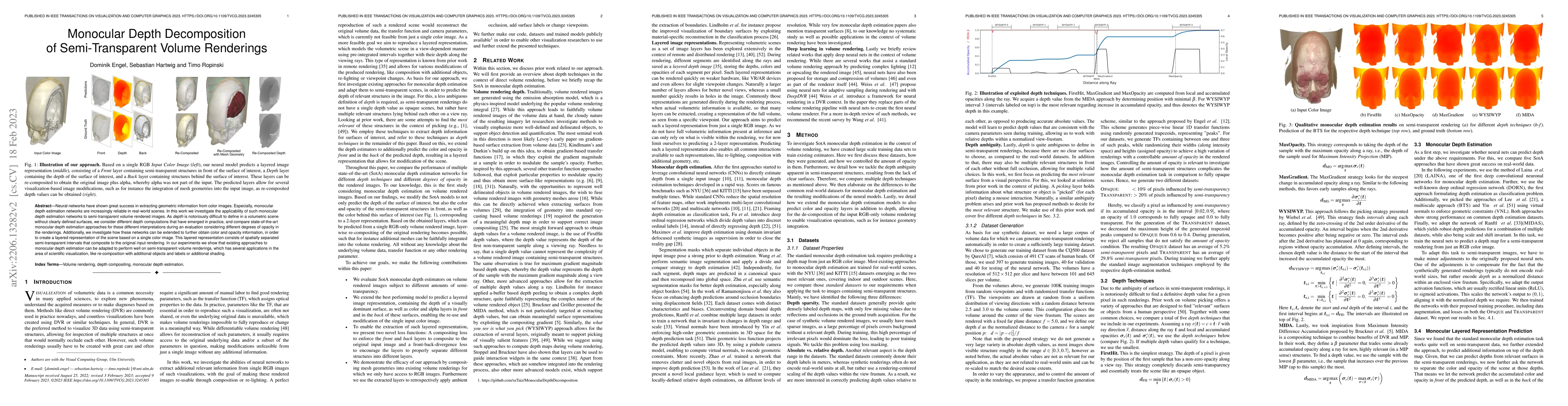 Thumbnail for Monocular Depth Decomposition of Semi-Transparent Volume Renderings